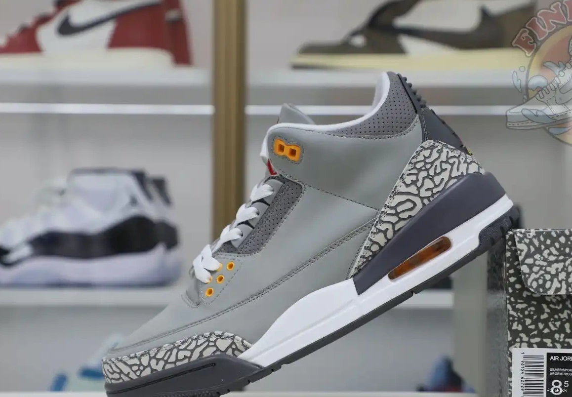 3 Jordan Air grey